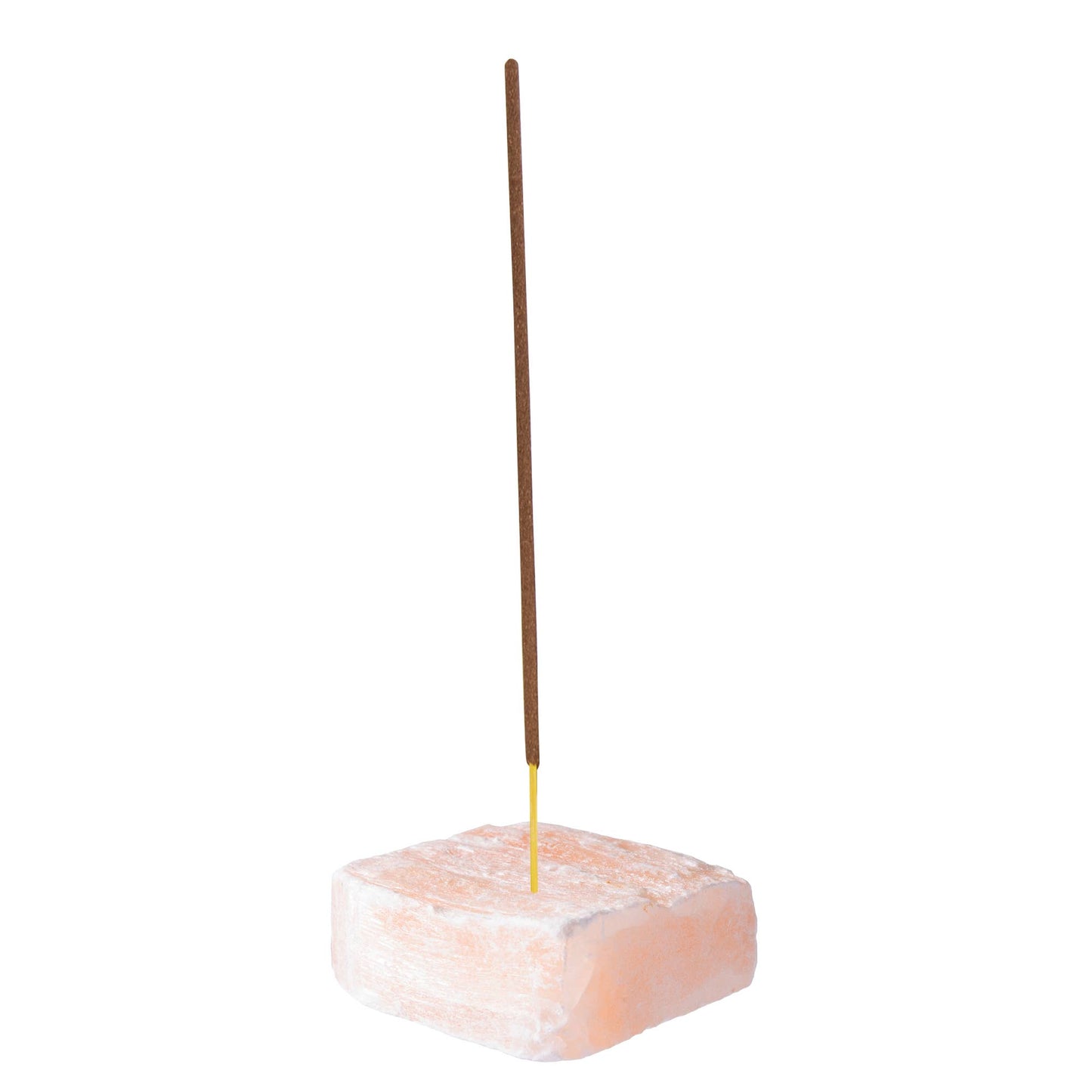 Crystal Incense Holder : Yellow Selenite