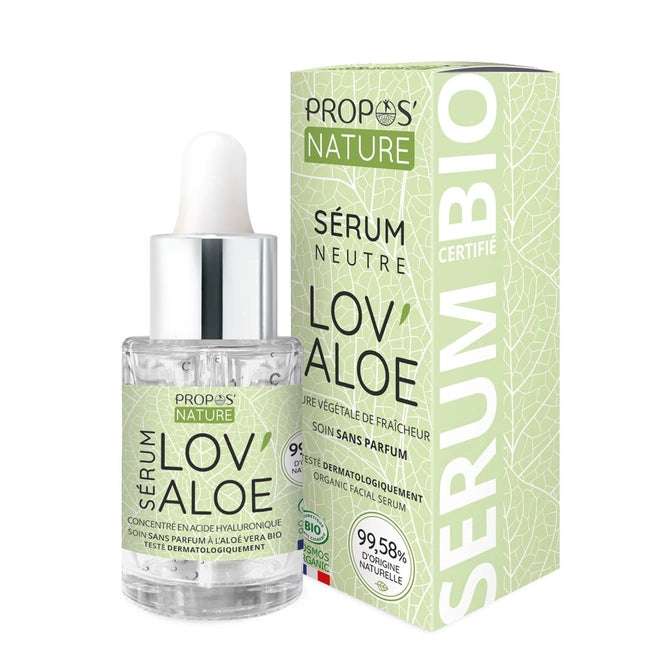 Organic Serum - Aloe Vera & Organic Hyaluronic Acid - 30ml