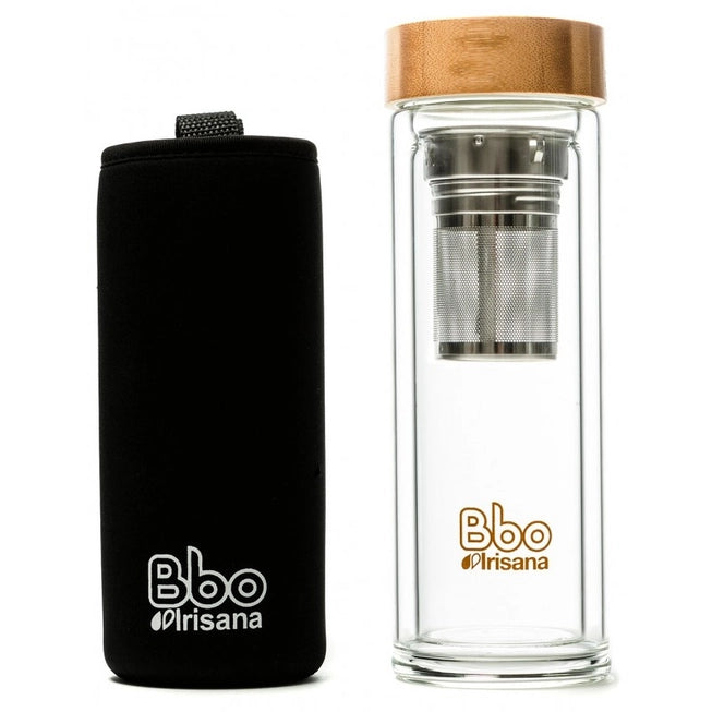 Bbo Irisana Double Wall Glass Infusion Bottle