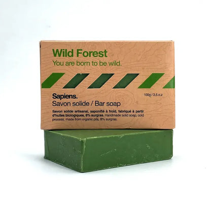 Solid soap for men 100g - Wild Forest
