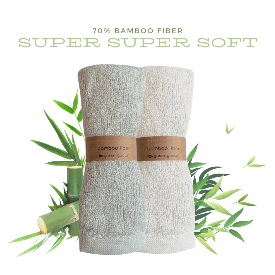 Bamboo Washcloths Duo