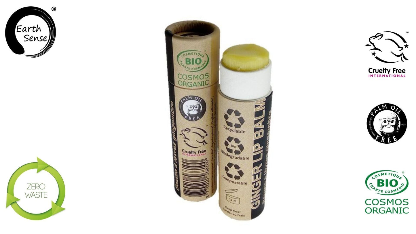 Organic Ginger Lip Balm
