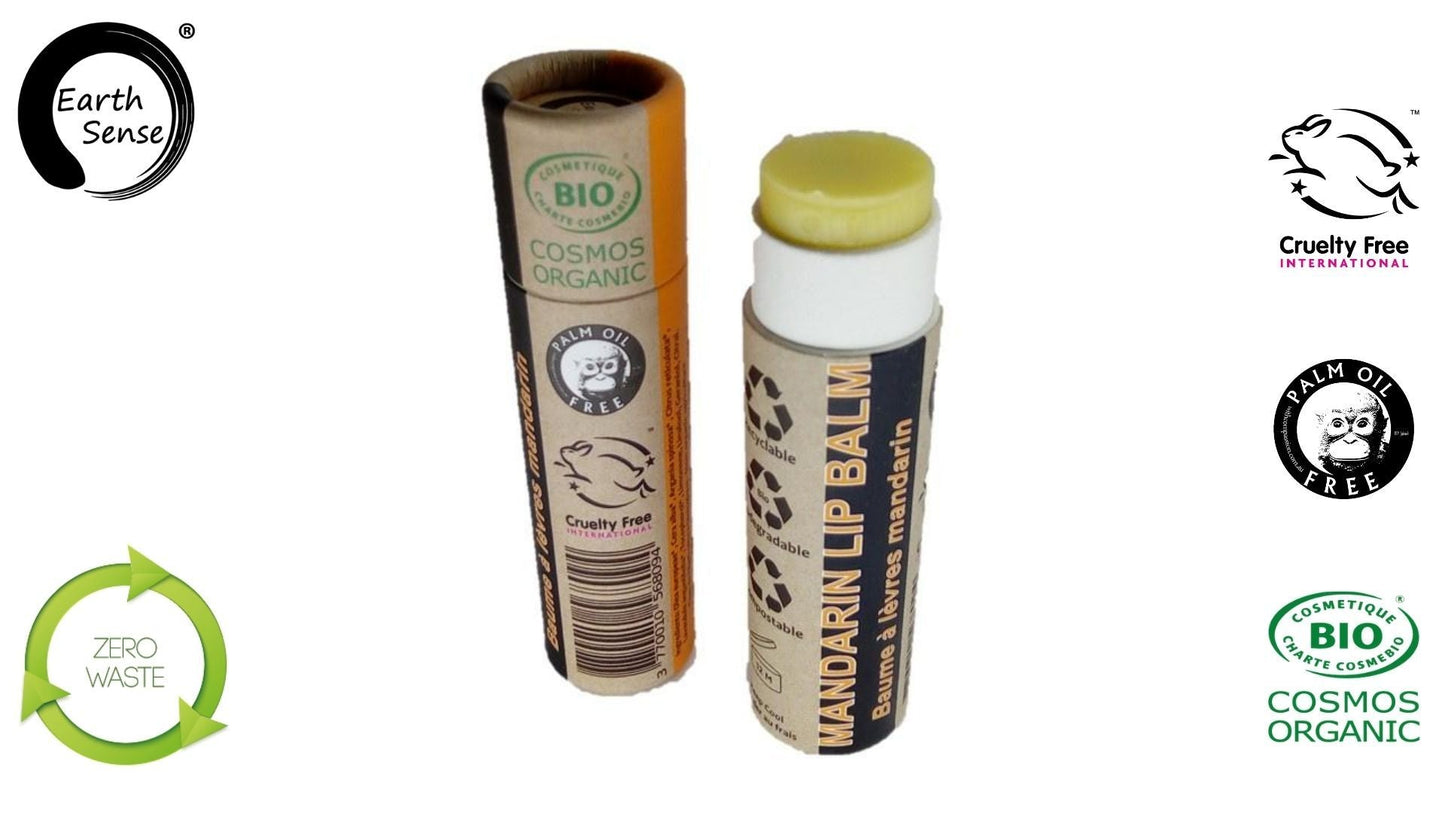 organic mandarin lip balm