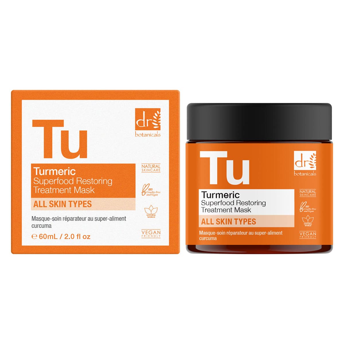Turmeric Superfood Restoring Treatment Mask 60ml.