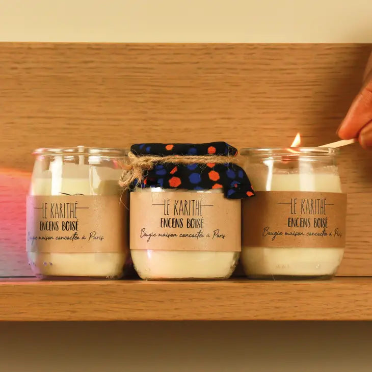 Scented Candle Woody Incense