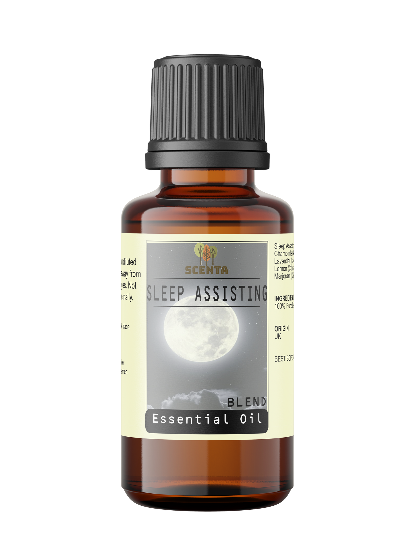 sleep assisting essential oil