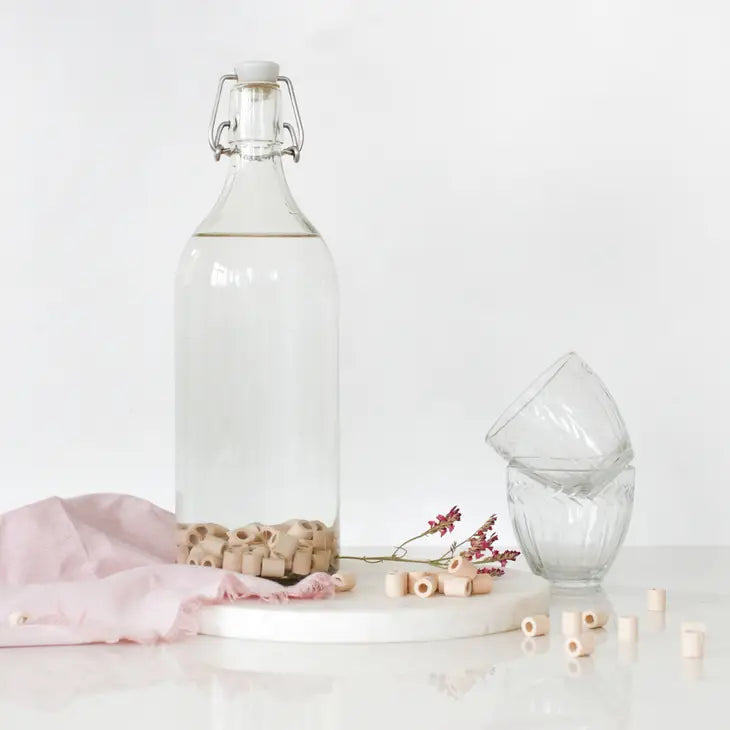 Pink Ceramic Beads | Box of 15