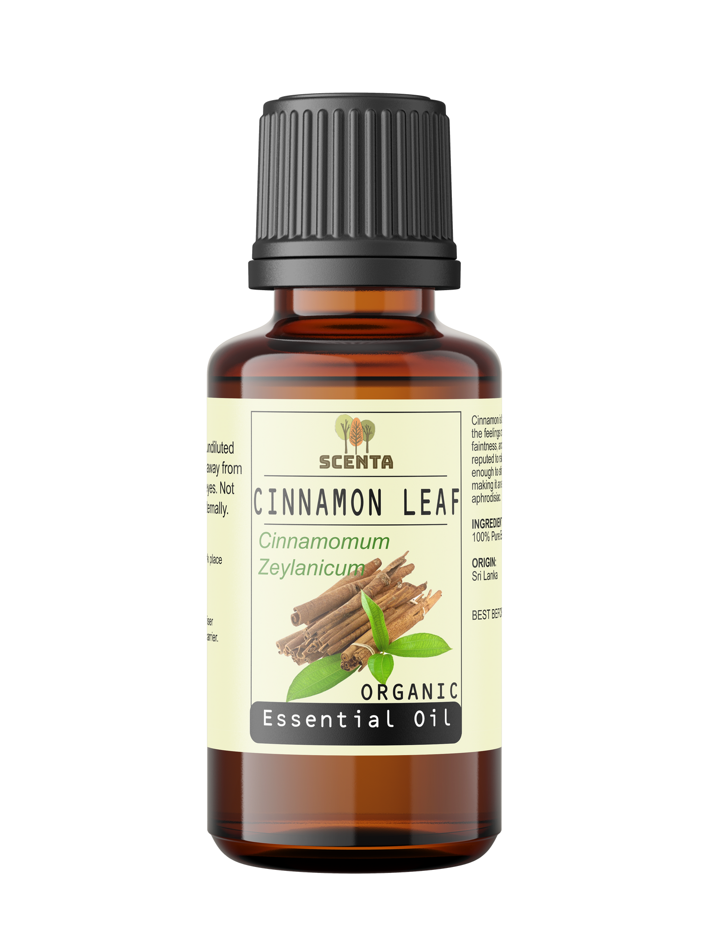 Cinnamon Leaf Organic Essential Oil - SCENTA