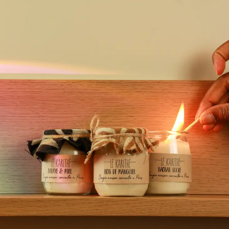 Scented candle Papaya & Honey