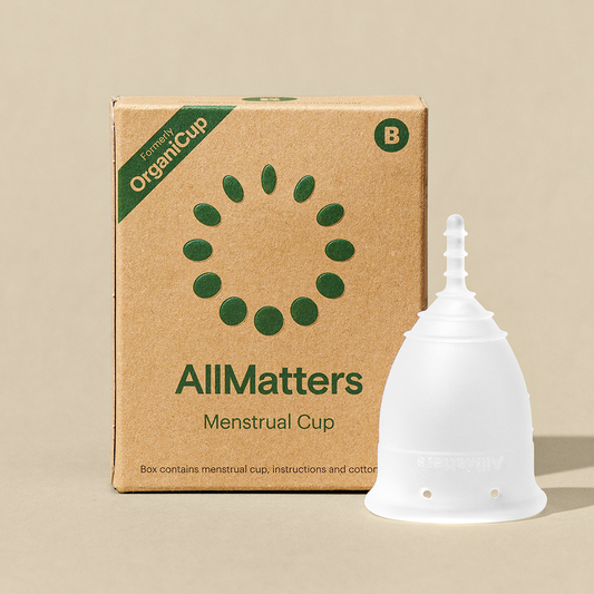 AllMatters Menstrual Cup Size B, (Formerly OrganiCup)