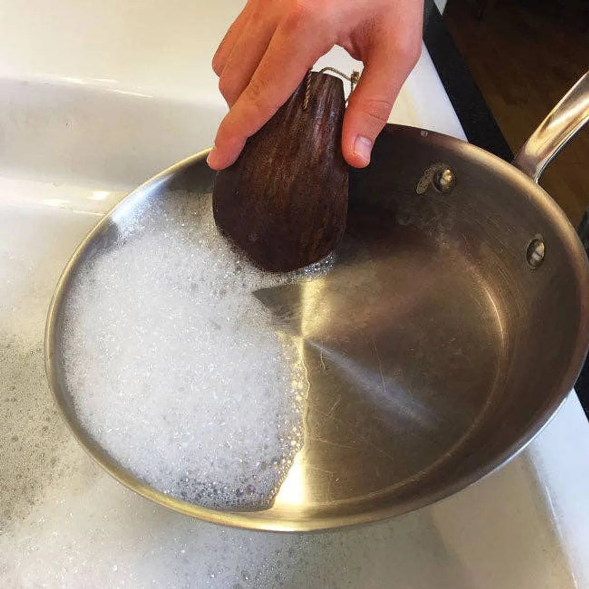Coconut Husk | Washing-Up Scraper