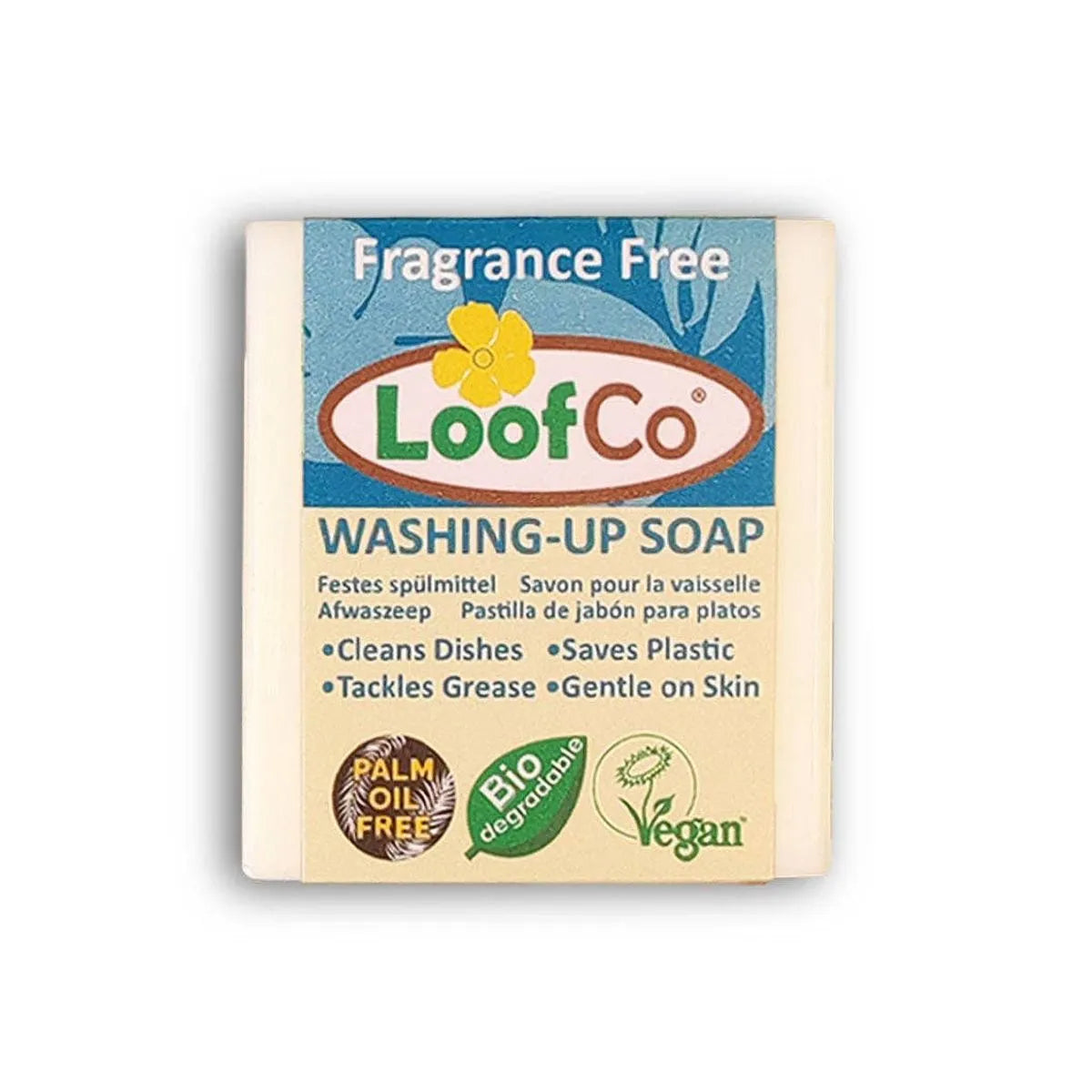 Palm Oil Free | Dish Washing Soap Bar | Fragrance Free