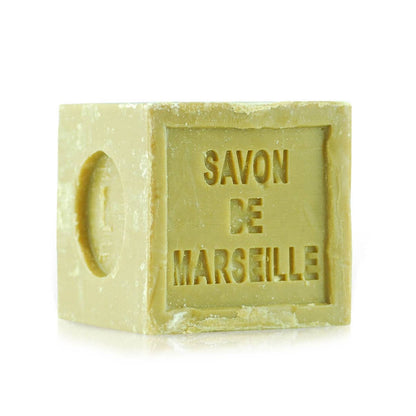 Marseille soap 72% - 300g cube: With packaging - Plastic protection