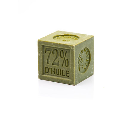 Marseille soap 72% - 300g cube: With packaging - Plastic protection