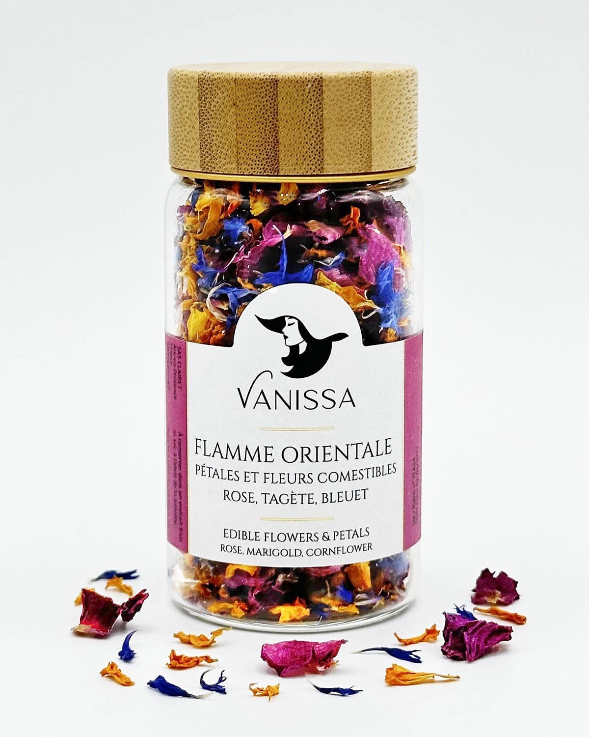 Oriental Flame - Edible Flower Petals: 5 g