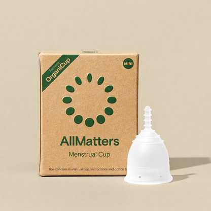 AllMatters Menstrual Cup Size Mini, (Formerly OrganiCup)