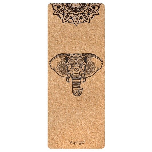 Extra Large Cork Mat Elephant