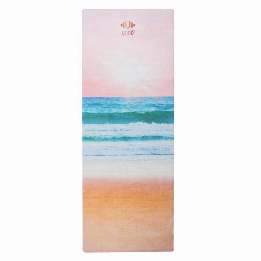 Travel Yoga Mat — Evasion Collection Ocean Sunset