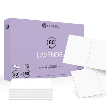 Cosmeau Laundry Sheets Lavender Eco Friendly: 20 washes