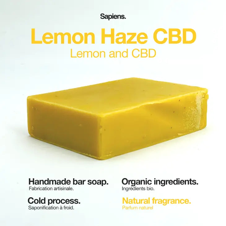 Solid soap for men 100g - Lemon Haze C.B.D