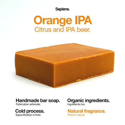 Solid soap for men 100g - Orange IPA