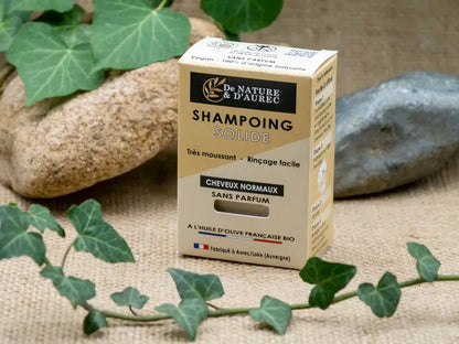 Solid Shampoo for Normal Hair without Perfume