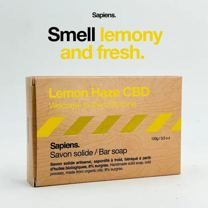 Solid soap for men 100g - Lemon Haze C.B.D