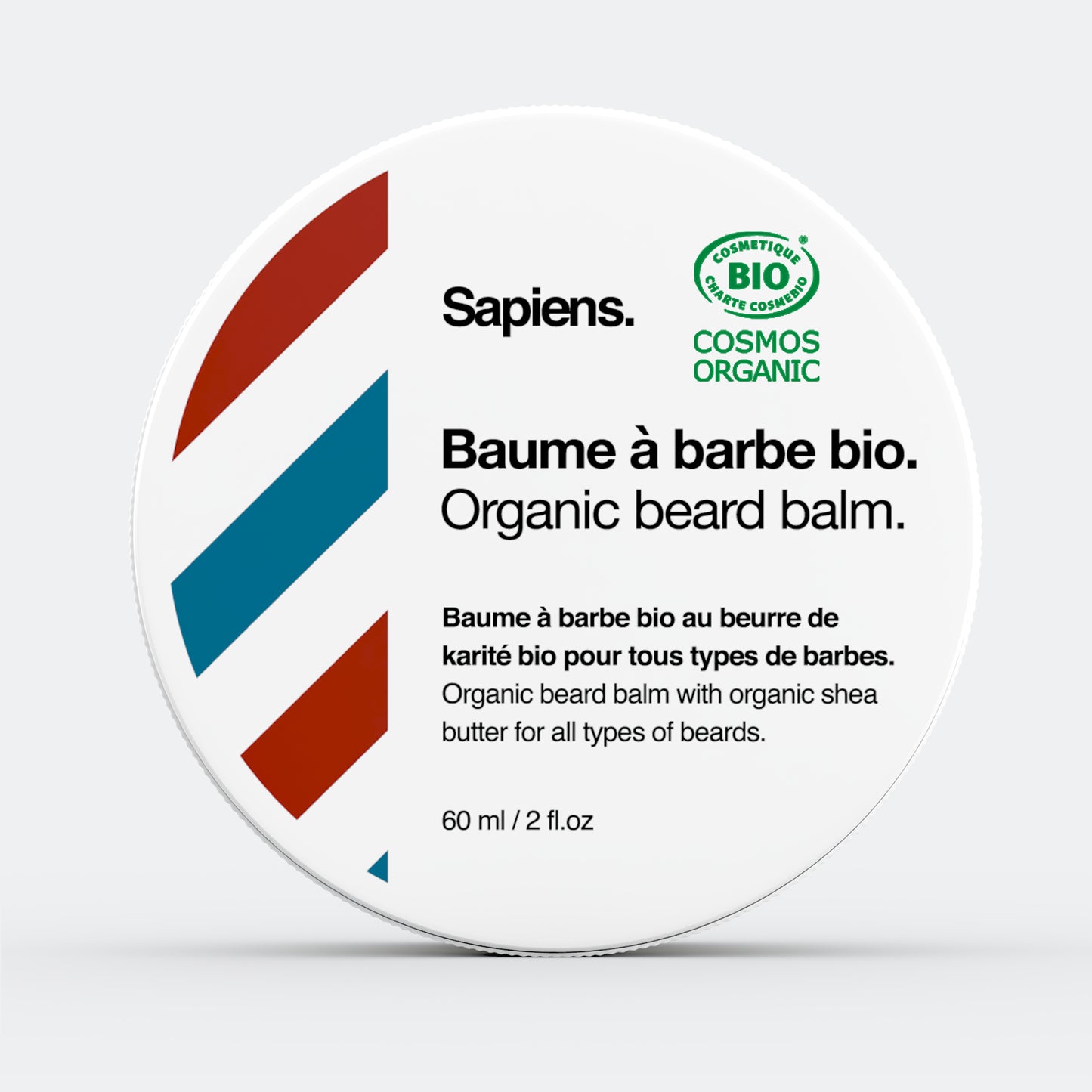 Organic beard balm 60ml - Fresh X Woody