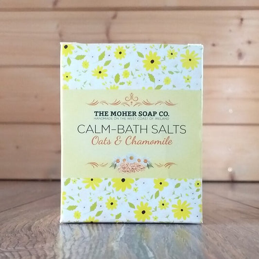 Calm Bath Salt - Oats and Chamomile 320g.