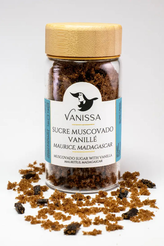 Muscovado Vanilla Sugar - Mauritius, Madagascar 80g