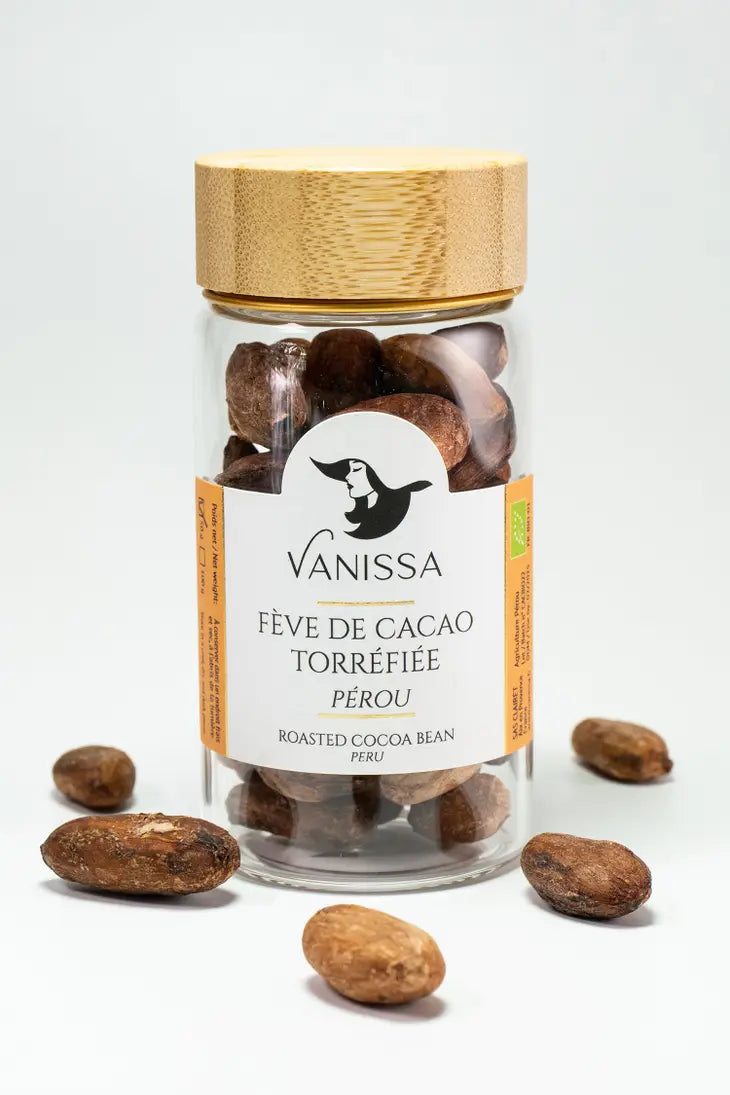 Organic Roasted Cacao Beans - Peru 50g