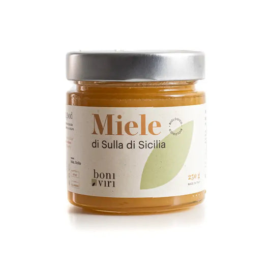 Organic and ecofriendly Sulla Honey