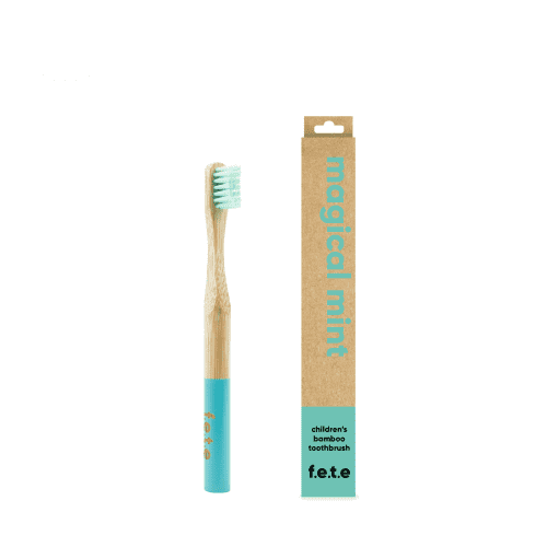 ‘Magical Mint’ Children’s Soft Bamboo Toothbrush.