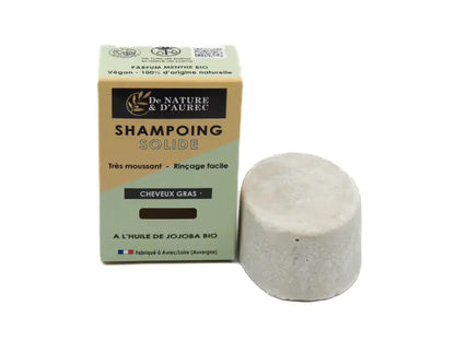 Solid Shampoo for Greasy Hair
