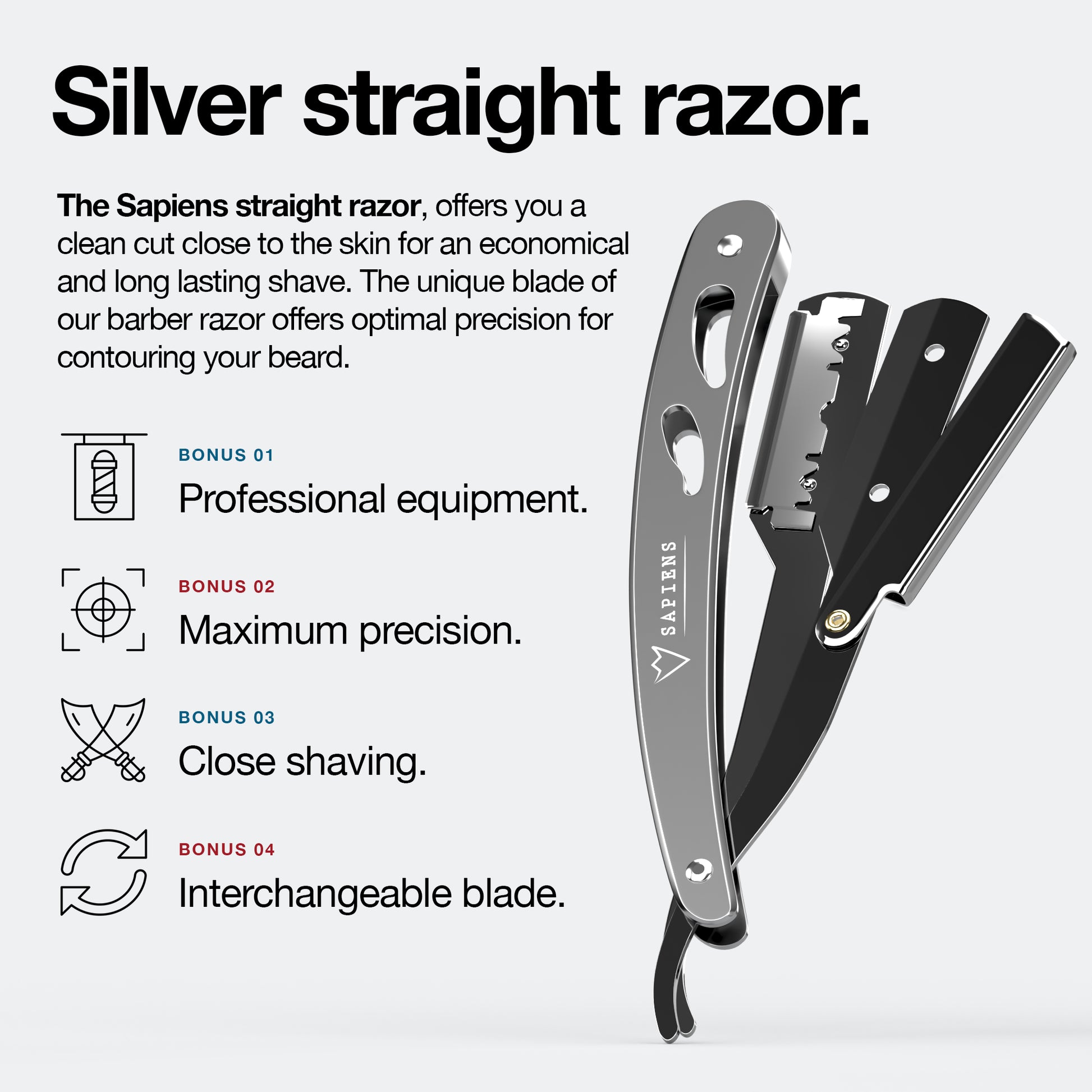 Straight Razor - Silver Edition.
