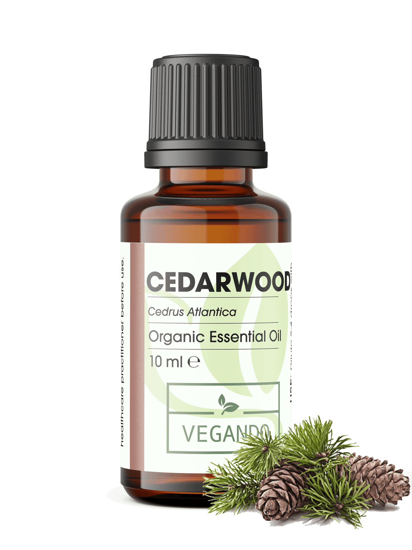 Cedarwood Organic Essential Oil 10ml.