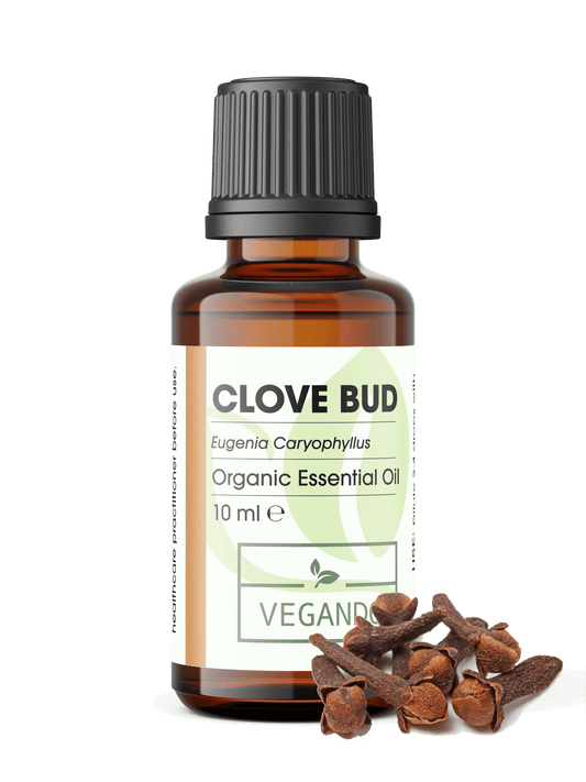 Clove Bud Organic Essential Oil 10ml.