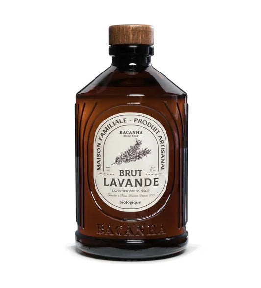 Raw Lavender Syrup - Organic - 400ml - 13,5 fl. oz.
