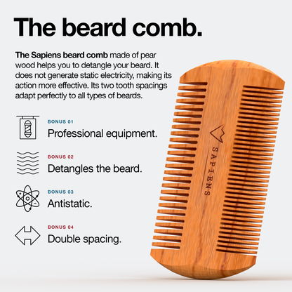 Beard Comb - Wood Edition