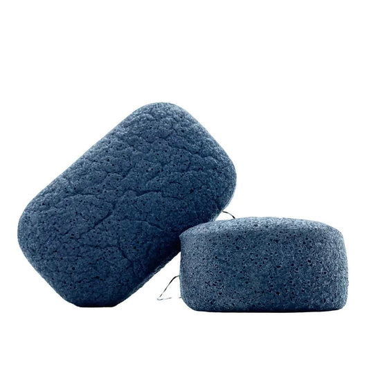 Konjac Body Sponge XL - Bamboo Charcoal.