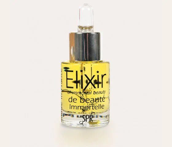 Beauty elixir with immortelle essential oil
