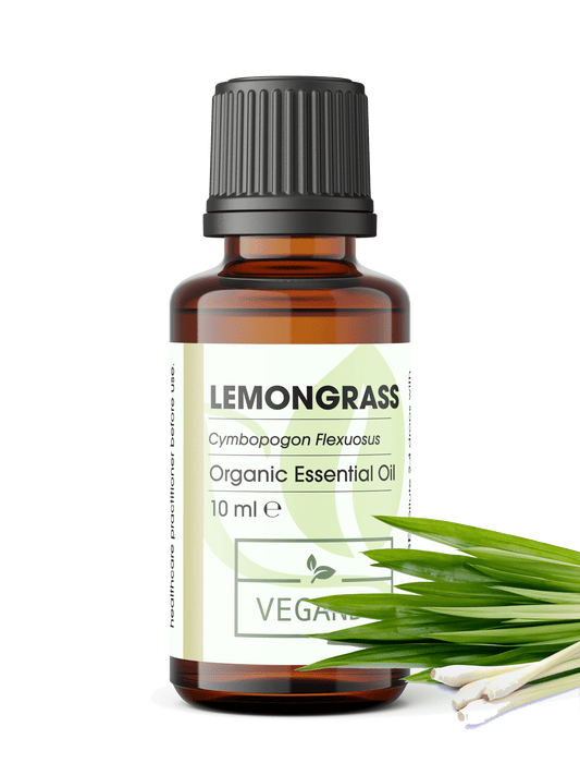 Lemongrass Organic Essential Oil 10ml.