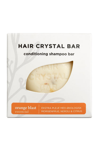 ORANGE BLAST- ESSENTIAL- SOFTENING SHAMPOO BAR - NEROLI, ALOE VERA & PROVITAMIN B5 70g