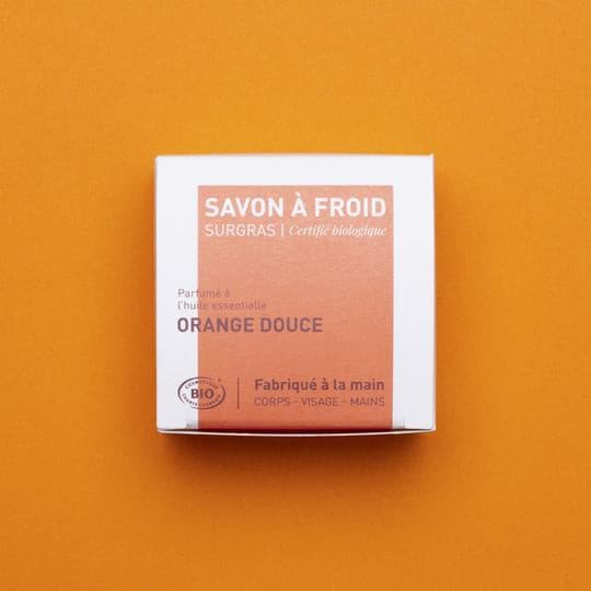 Orange Douce | Surgras cold soap | 90g.
